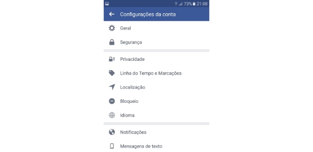 usar o Facebook para achar um celular perdido ou roubado.