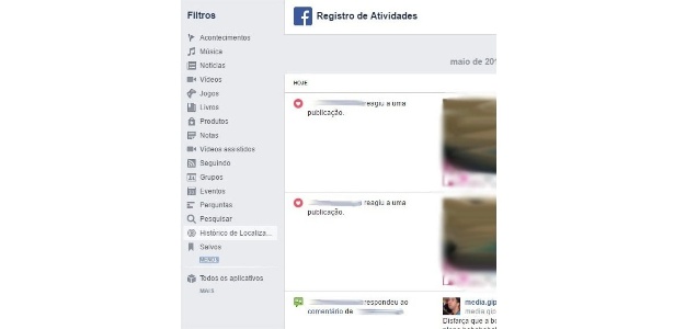 usar o Facebook para achar um celular perdido ou roubado.